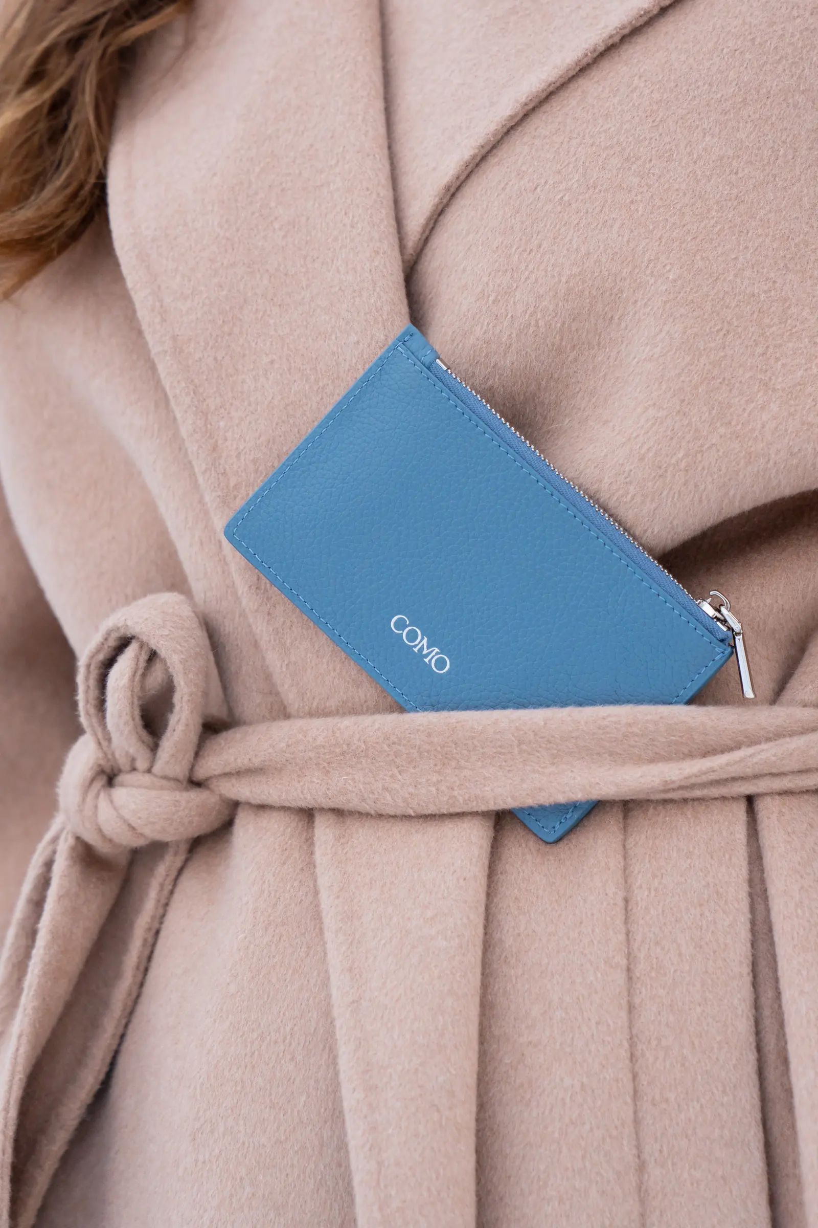 Fasano Wallet Dusty Blue