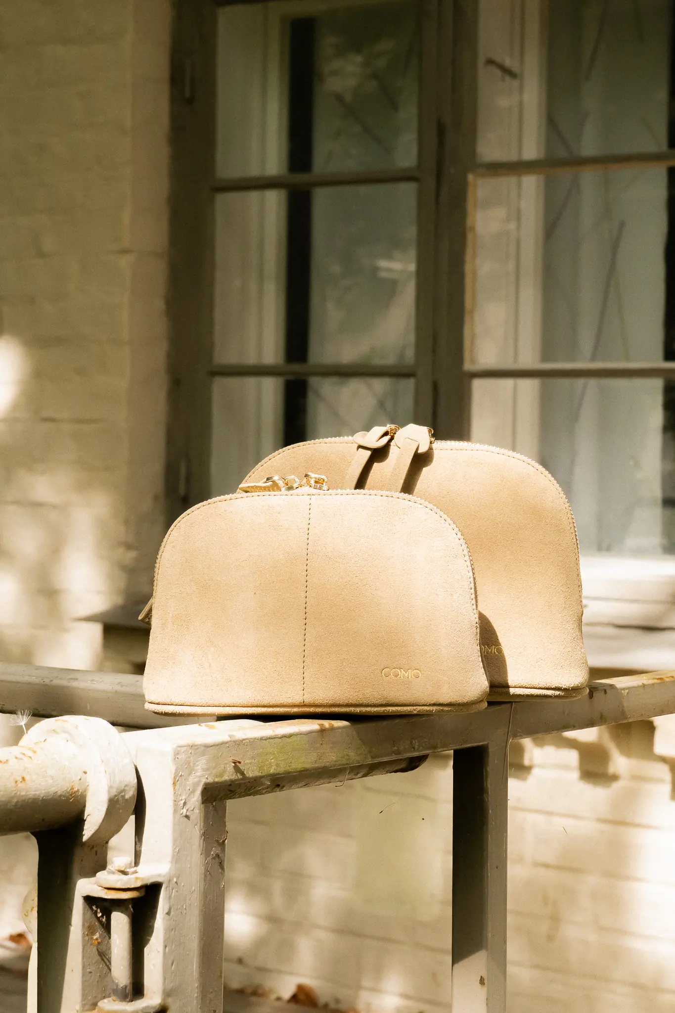 Padova Pouch Petit Suede Camel