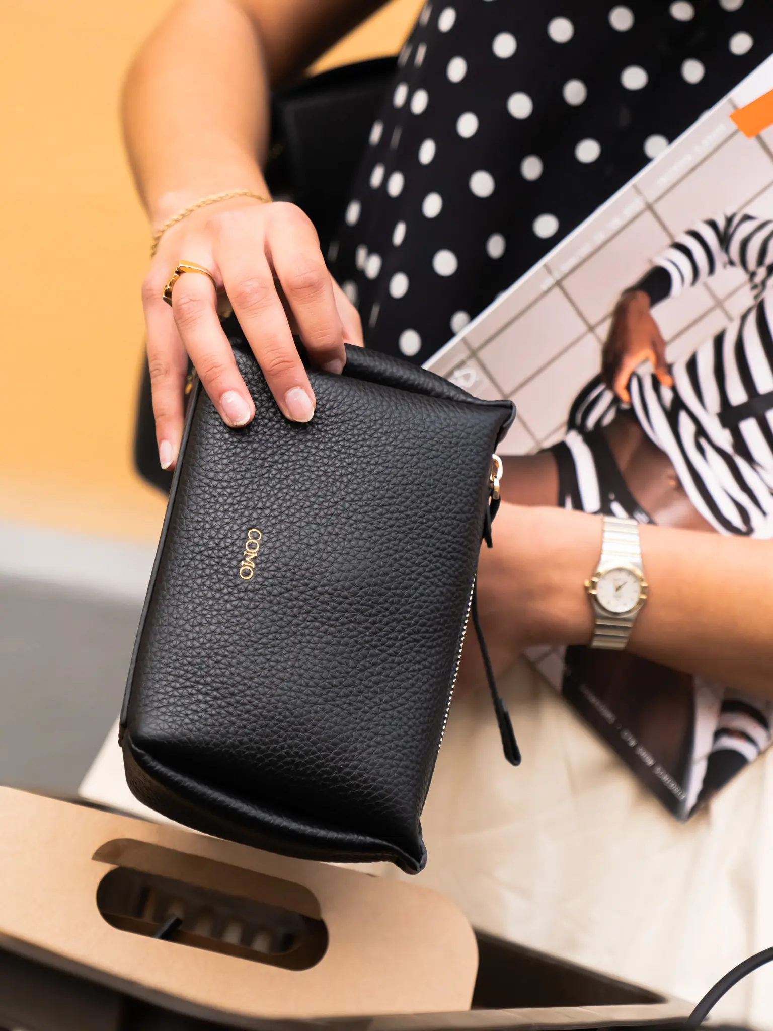 Lucca Pouch Black